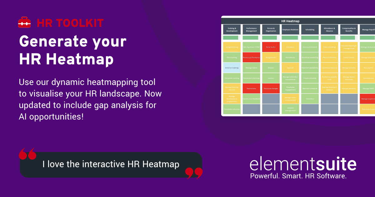 HR Toolkit Login Heatmap elementsuite