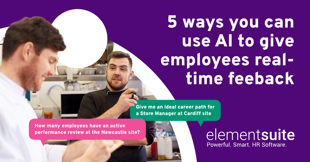How can artificial intelligence (AI) improve HR operations? | elementsuite